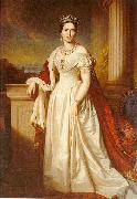 Georg Friedrich Kersting Queen Pauline of Werttemberg oil painting